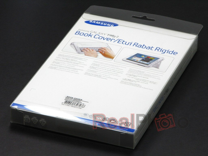 Pouzdro SAMSUNG Galaxy Tab 2 7.0 P3100 Book Cover EFC-1G5SGECSTD Metalická modrá