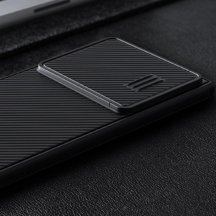 Nillkin CamShield S Case etui Samsung Galaxy S23 Ultra pancerny pokrowiec osłona na aparat zielone