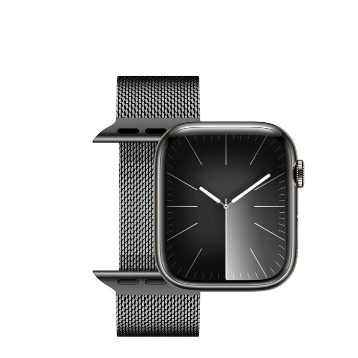 Dux Ducis Strap Milanese Pro for Apple Watch 42/44/45/49 mm - Black