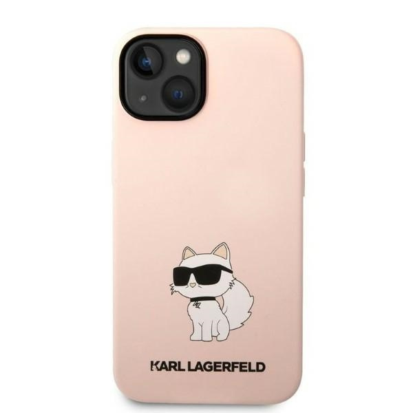 Karl Lagerfeld KLHCP14MSNCHBCP iPhone 14 Plus 6,7" hardcase pink/pink Silicone Choupette