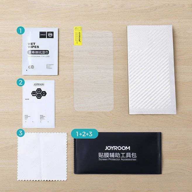 Joyroom Knight Series Set 40x tempered Glass 2.5D für iPhone 12 Pro Max klar (JR-PF843)