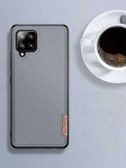 Dux Ducis Fino Hülle ist mit Nylon überzogen Samsung Galaxy A42 5G grün