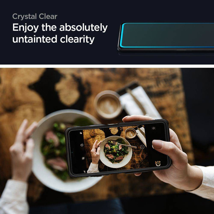 TEMPERED GLASS SPIGEN GLASS FC XIAOMI REDMI NOTE 10 PRO BLACK