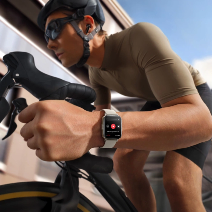 Joyroom Fit-Life JR-FT3S Smartwatch mit Anrufannahmefunktion – Titanfarbe