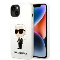 Karl Lagerfeld KLHCP14MSNIKBCH iPhone 14 Plus 6,7" hardcase white/white Silicone Ikonik