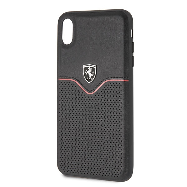 Pouzdro FERRARI Apple iPhone Xs Max Off Track Victory Black Case