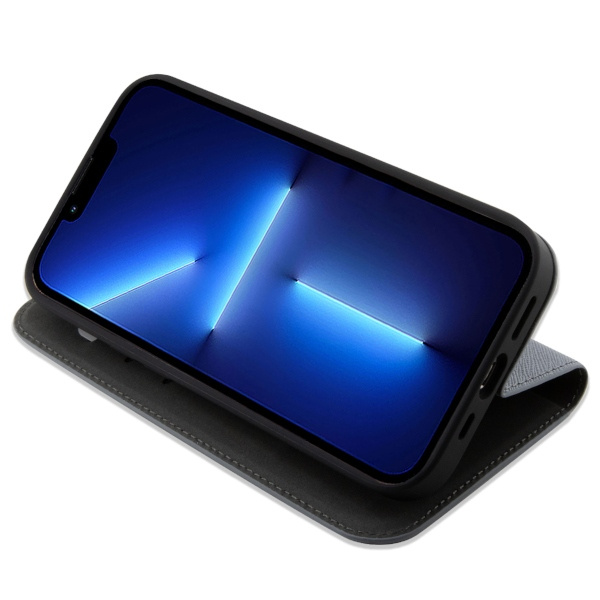 Case Karl Lagerfeld KLBKP14XSANKCPG iPhone 14 Pro Max 6.7" bookcase silver/silver Saffiano Karl &amp; Choupette Case