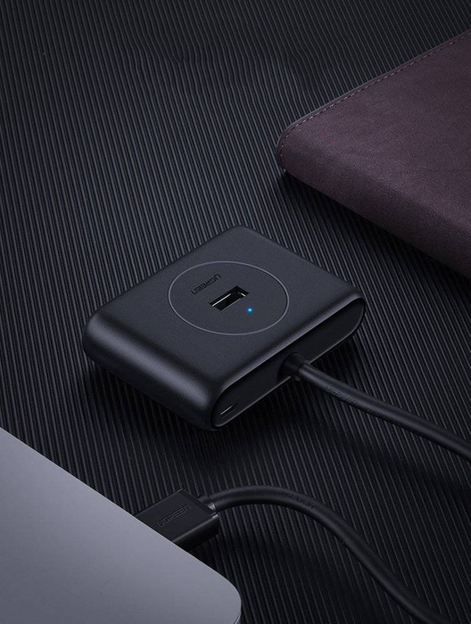 Ugreen USB 3.2 Gen 1 HUB 4x USB black (CR113 20291)