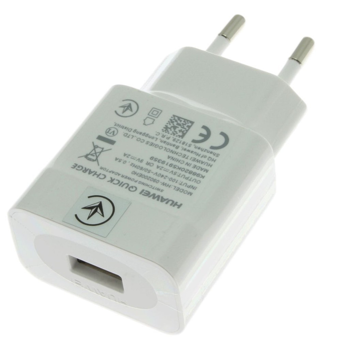 HUAWEI Quick Charge USB Charger 2A + Cavo USB-C 3A