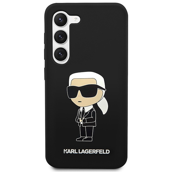 Obal Karl Lagerfeld Silicone Nft Ikonik - Obal Samsung Galaxy S23 (černý) Case
