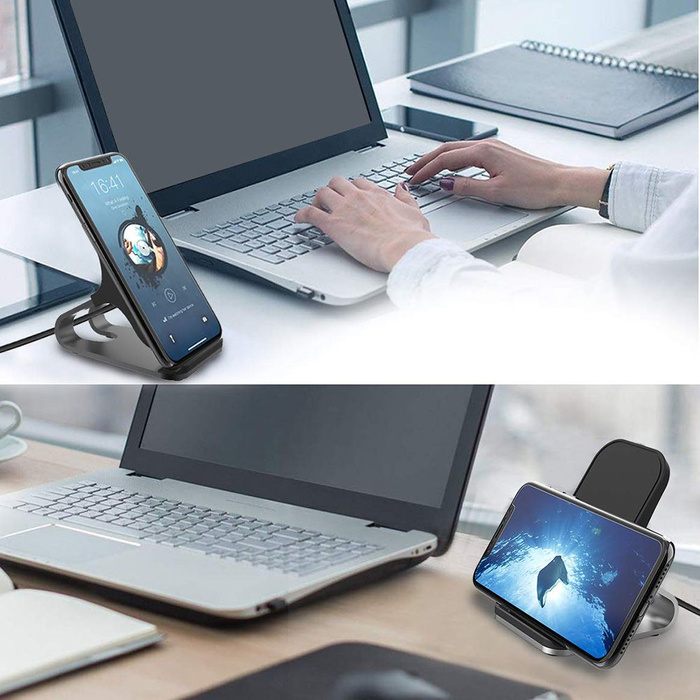 TECH-PROTECT QI15W-S1 DRAHTLOSES LADEGERÄT 15W SCHWARZ