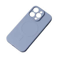 Coque en silicone Magsafe pour iPhone 14 Plus - bleu glacier