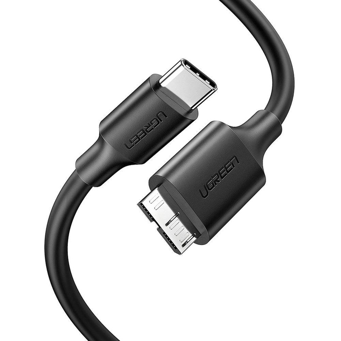 Ugreen kabel USB Type C - micro USB Type B SuperSpeed 3.0 kabel 1m černý (US312 20103)