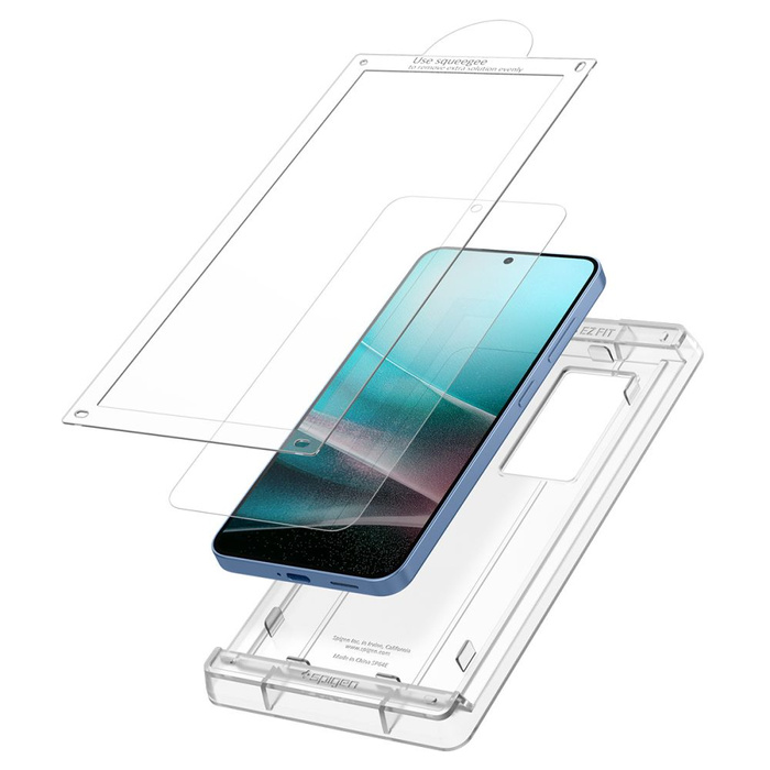 Vidrio Spigen HYBRID ELITE SHIELD "EZ FIT HD GALAXY S25+ PLUS CLEAR