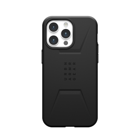 Etui UAG Civilian Magsafe - obudowa ochronna do iPhone 15 Pro Max kompatybilna z MagSafe (black) Case