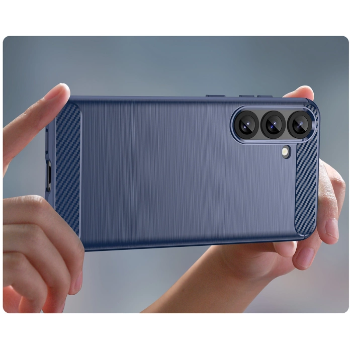 Carbon Case for Samsung Galaxy S25+ - Blue