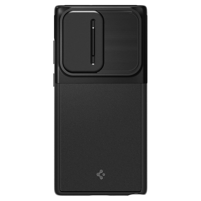 Pouzdro Spigen Samsung Galaxy S22 Ultra Optik Armor Black Case
