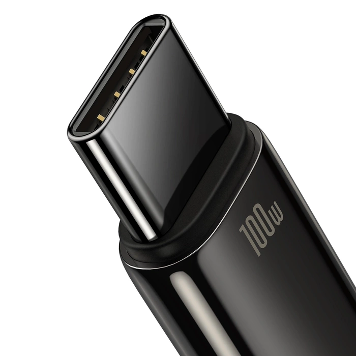 [RETURNED ITEM] Baseus Tungsten Gold cavo USB-A - USB-C 480Mb/s 100W 2m nero (CAWJ000101)