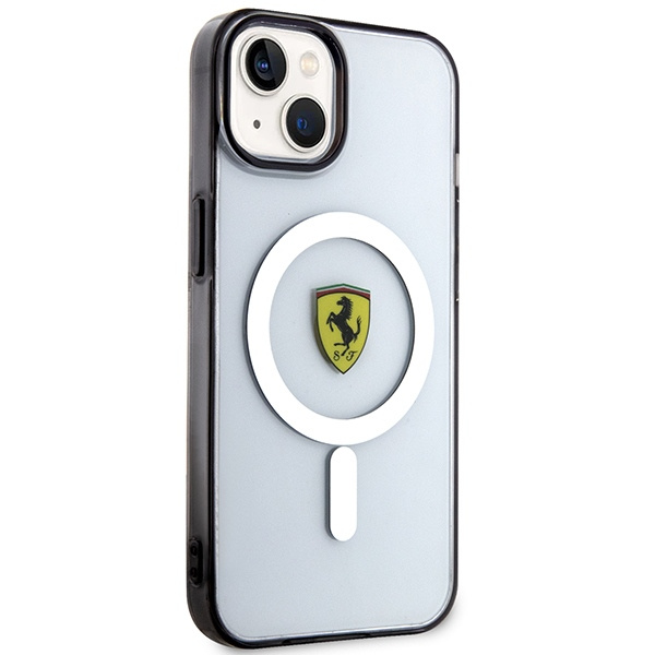 Cover Ferrari FEHMP14SURKT iPhone 14 6,1" chiaro/trasparente rigidocase Outline MagSafe Case