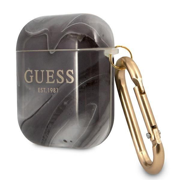  GUESS  AirPods Marble Collection Estuche negro