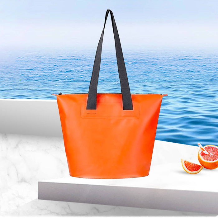 Borsa impermeabile in PVC da 11 litri - gialla