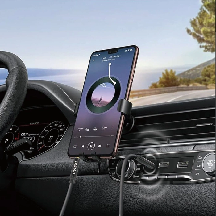 Kabel AUX Dudao L12S mini jack 3.5mm 1m 3 polowy stereo - czarny