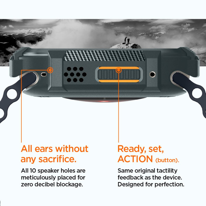 Coque Spigen Rugged Armor Apple Watch Ultra 1 / 2 (49 Mm) Vert abyssal