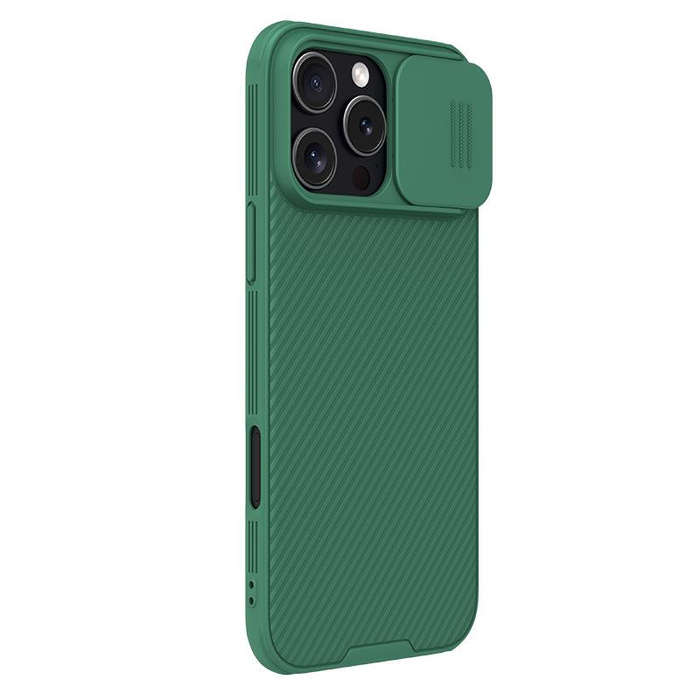 NILLKIN CAMSHIELD PRO IPHONE 16 PRO MAX (6,9) DARK GREEN / CIEMNY ZIELONY