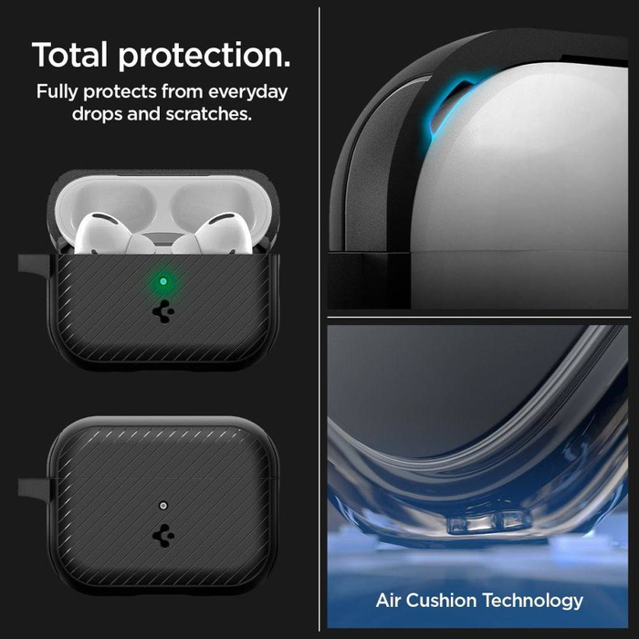 Coque Spigen Mag Armor MagSafe Apple AIRPODS PRO 1 / 2 MATTE NOIR