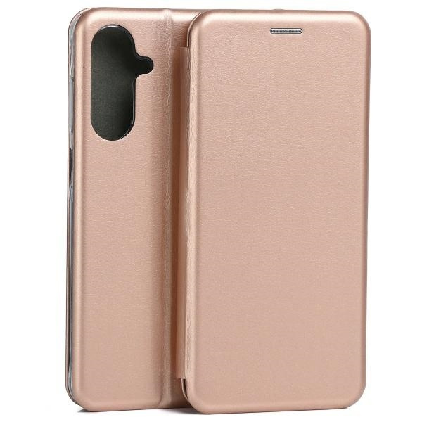 Etui Beline Book Magnetic Samsung A26 5G różowo-złoty/rosegold