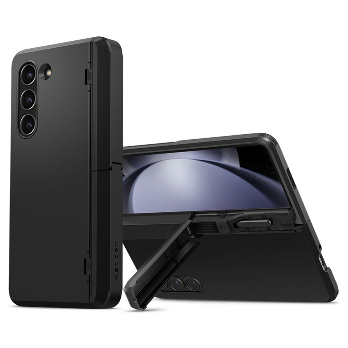 Hülle Spigen Tough Armor Pro Stift Galaxy Z Fold 5 Schwarz Case