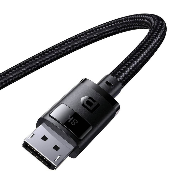 DisplayPort 8K 60Hz-Kabel 5 m Baseus High Definition-Serie – Schwarz