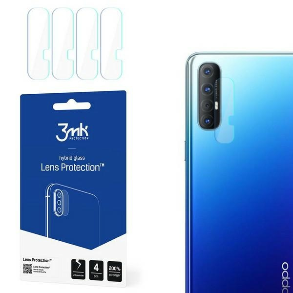 3MK Hybrid Glass Oppo Reno 3 Pro Lens Protect Camera Lens 4pc Glass