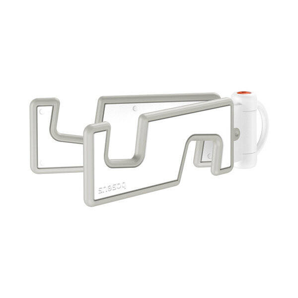 Supporto per telefono pieghevole Baseus Portable - bianco