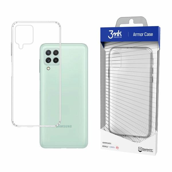 Pouzdro 3mk Samsung Galaxy A22 4G All-Safe Armor Clear Case
