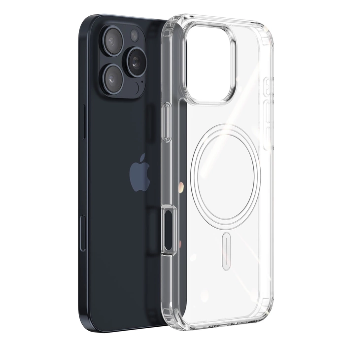 Dux Ducis Clin Mag case with MagSafe for iPhone 16 Pro Max - transparent