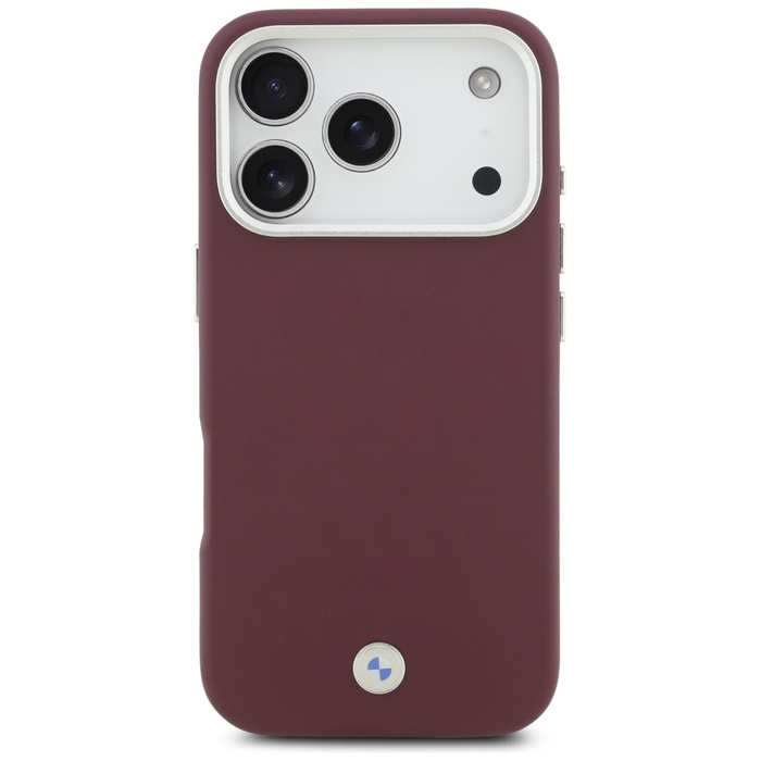 Etui BMW Sign Full Wrapped Metal MagSafe do iPhone 17 Pro czerwony