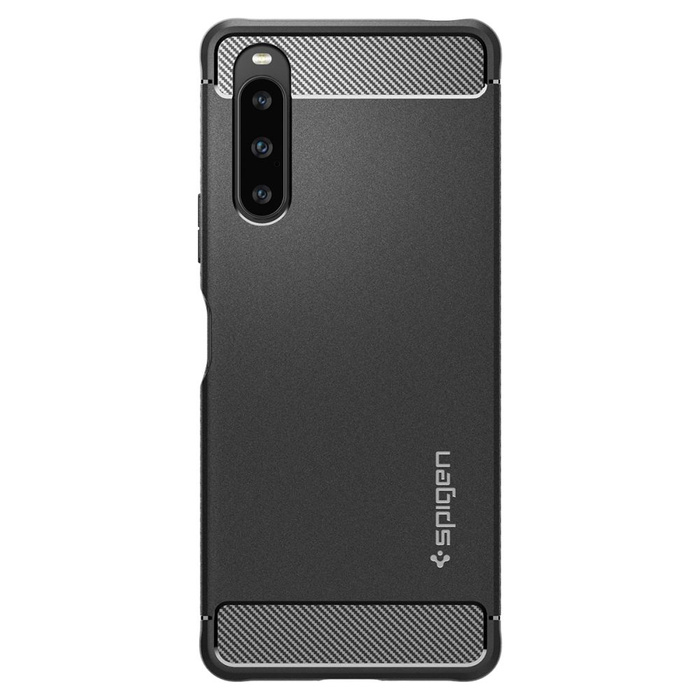 Funda Spigen Rugged Armor Sony Xperia 10 V MATTE Negro Case