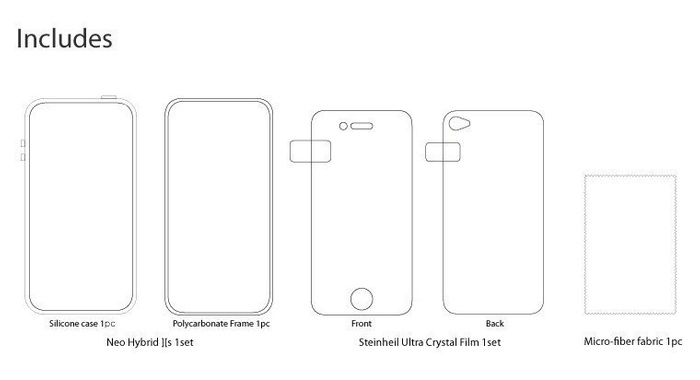 SPIGEN iPhone 4 4S Neo Hybrid 2S Lime 2 Case
