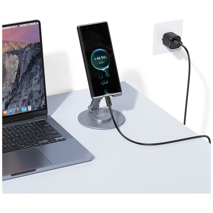 Kabel USAMS KY 3A USB-C do USB-A 2m US-SJ693 Biały