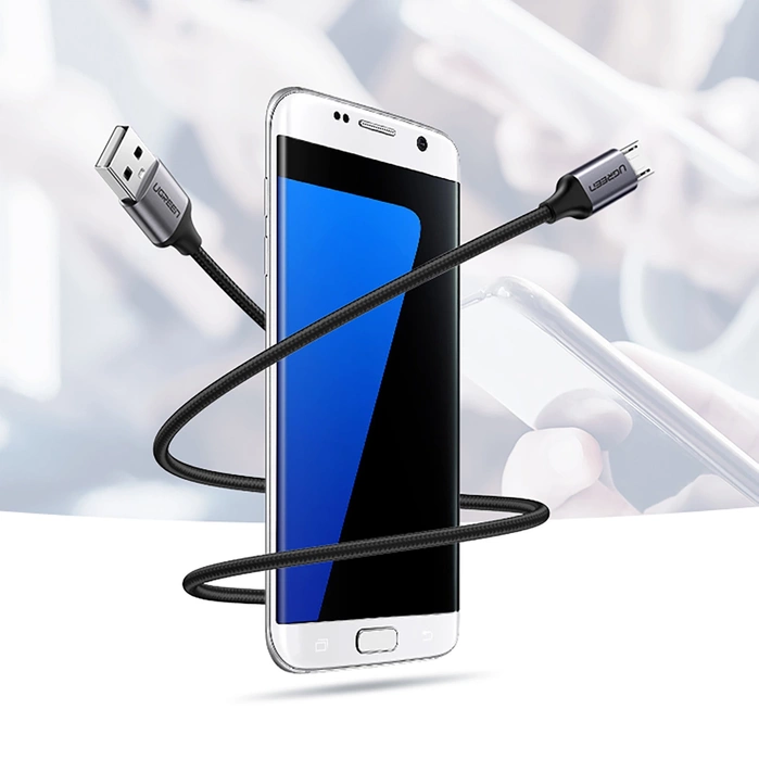 Ugreen Kabel USB - Micro USB Kabel 2m grau (60148)