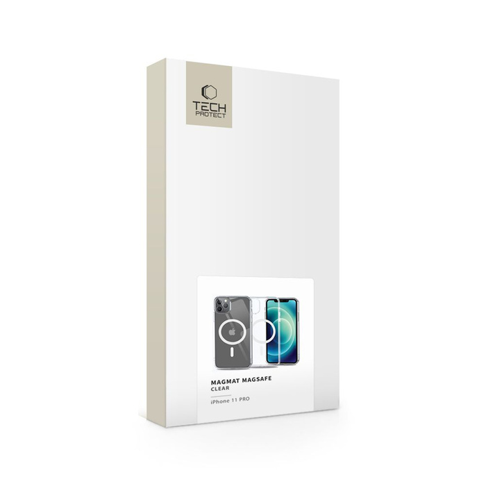 Hülle TECH-PROTECT MagMAT MagSafe IPhone 11 PRO Klar Klar