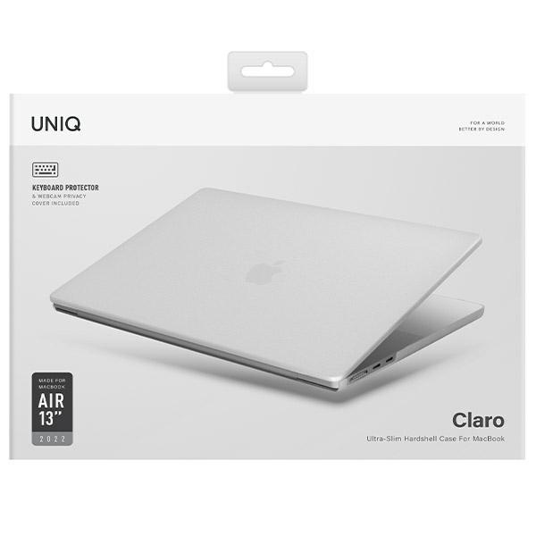 UNIQ case Claro MacBook Air 13 (2022) clear/dove mATTE clear