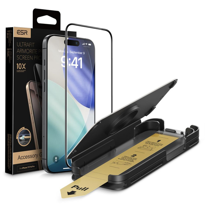 Tempered Glass ESR ULTRAFIT ArmorITE PRO GEHÄRTETES GLAS IPhone 17 PRO MAX KLAR