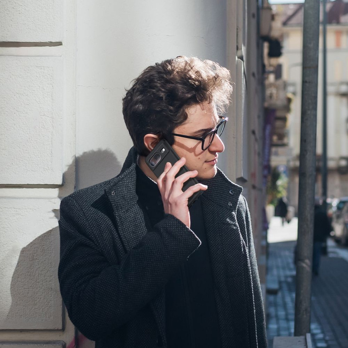 Hülle Spigen Thin Fit Google Pixel 8 Schwarz