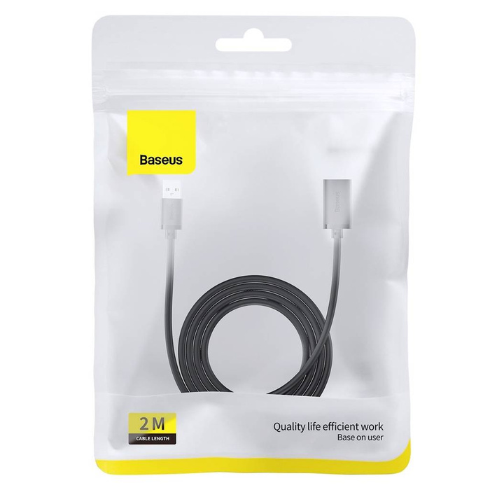 Baseus AirJoy Series USB 3.0 extension cable 2m - black
