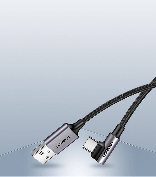 Ugreen USB - USB Type C 2m 3A grau (50942)