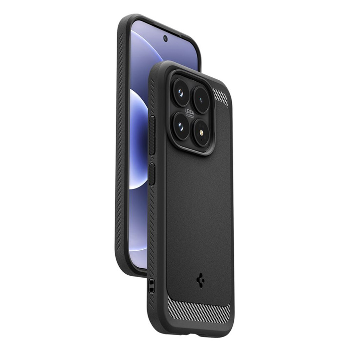 Coque Spigen XIAOMI 17 Rugged Armor MATTE NOIR