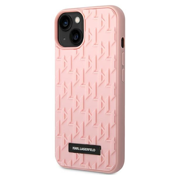 Case Karl Lagerfeld iPhone 14 Plus 6.7" hardcase pink/pink 3D Monogram
