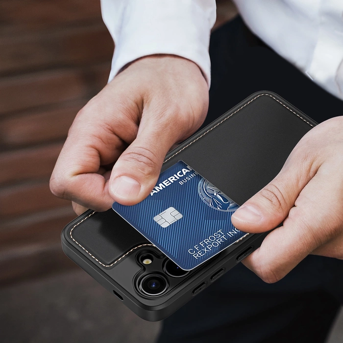 Rafi II Mag Hülle für Samsung S24 – Schwarz